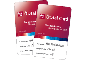 Ötztal Card, alle Höhepunkte des Tals inklusive!